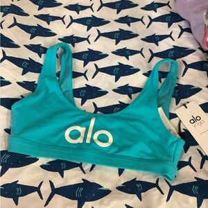 ALO Yoga Turquoise Bralet Top
